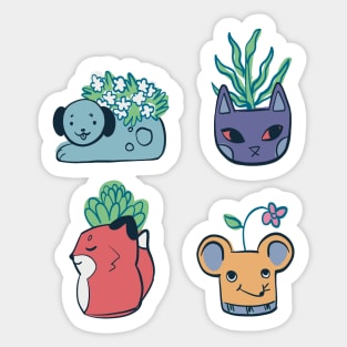 Plants & Animals Sticker